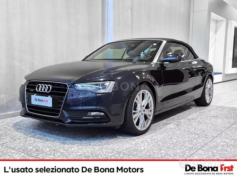 Usata Audi A5 Cabriolet Business 211 CV (155 kW) 2013 Azzurro Cabrio