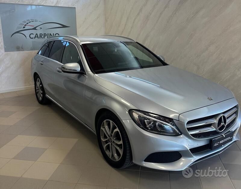 Grigio Usata 2016 Mercedes C220 Premium Station wagon | 19.500 € (Buon prezzo) - Immagine 1/4