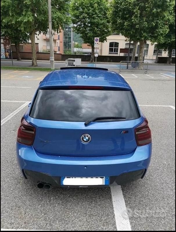 Usata BMW 120 Performance 200 CV (147 kW) 2014 Blu Utilitaria