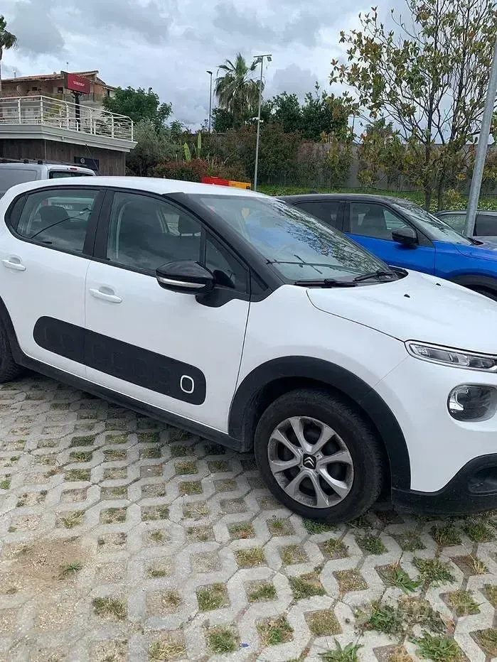Usata Citroën C3 82 CV (60 kW) 2019 Bianco Utilitaria