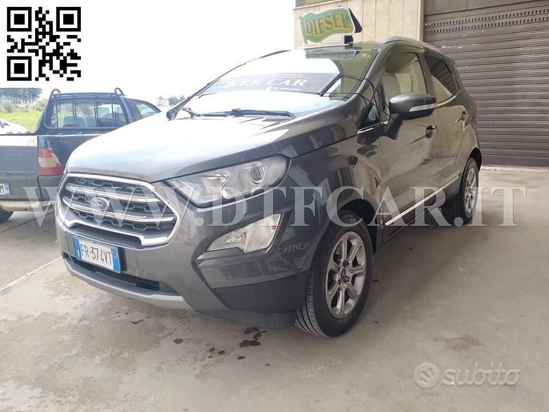 Usata Ford Ecosport Titanium 100 CV (73 kW) 2018 Grigio SUV