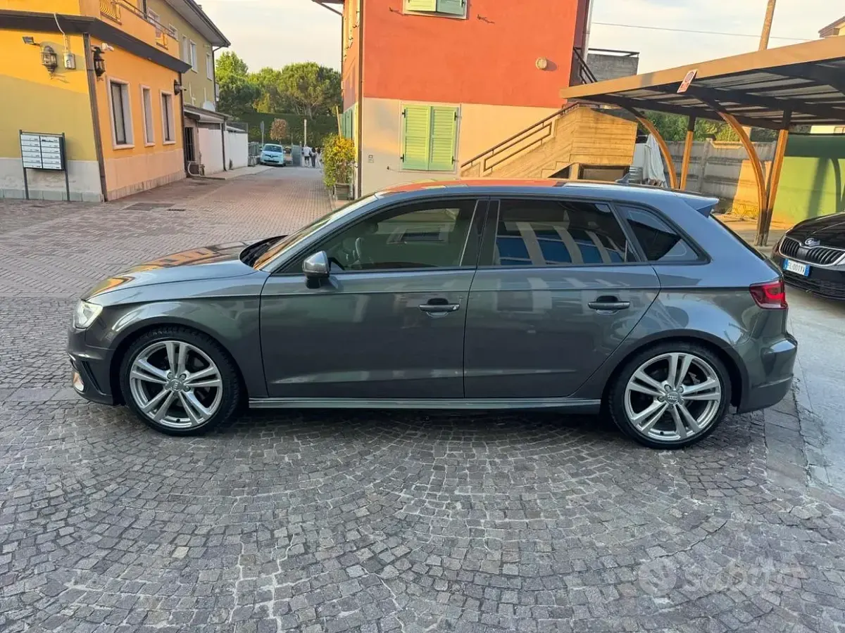Usata Audi A3 S-Line 184 CV (135 kW) 2013 Grigio Berlina