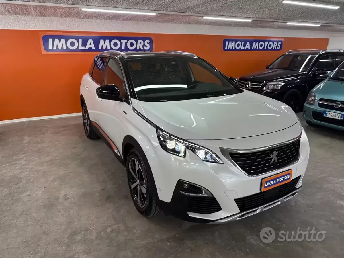 Usata Peugeot 3008 GT-line 150 CV (110 kW) 2017 Bianco SUV