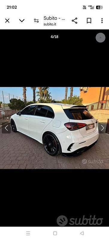 Usata Mercedes A45 AMG AMG 116 CV (85 kW) 2019 Bianco Berlina
