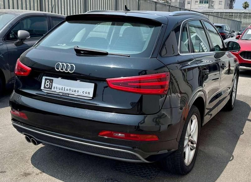 Usata Audi Q3 S-Line 177 CV (130 kW) 2013 Nero SUV