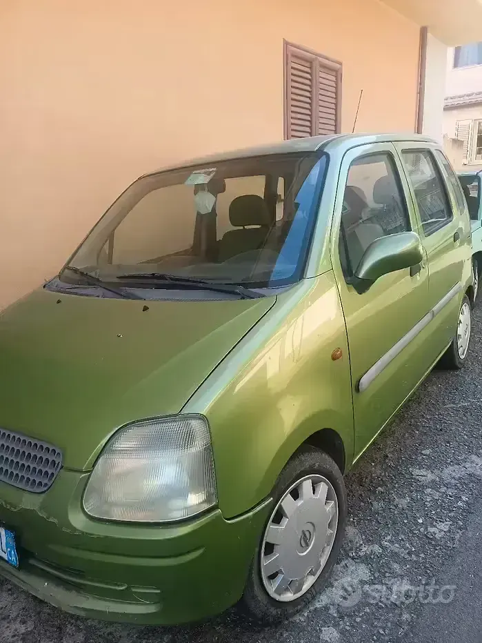 Usata Opel Agila 58 CV (42 kW) 2000 Verde Monovolume