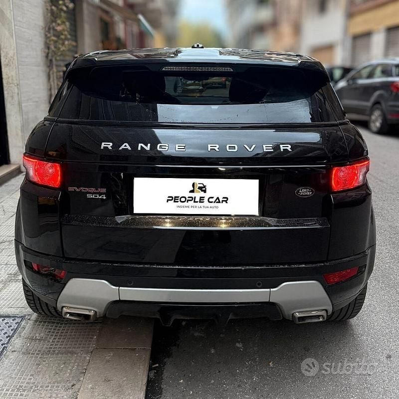 Usata Land Rover Range Rover evoque Pure 190 CV (139 kW) 2013 Nero SUV