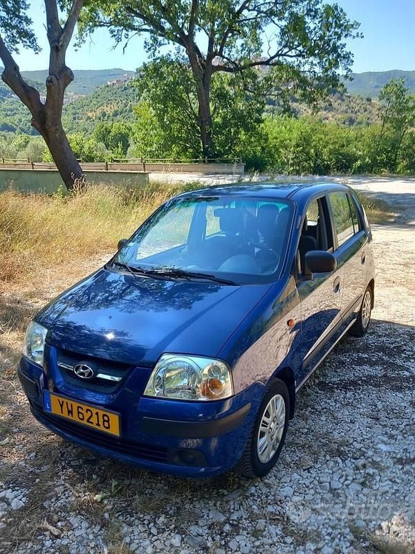 Usata Hyundai Atos Prime 59 CV (43 kW) 2007 Blu Utilitaria
