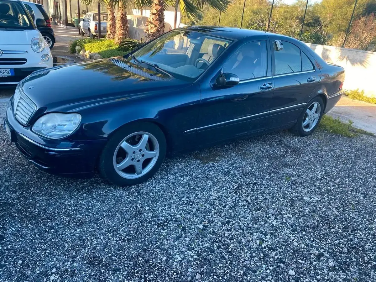 Usata Mercedes S320 235 CV (172 kW) 2006 Blu Berlina