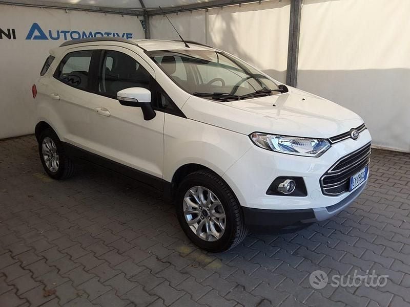 Usata Ford Ecosport Titanium 90 CV (66 kW) 2015 Bianco SUV