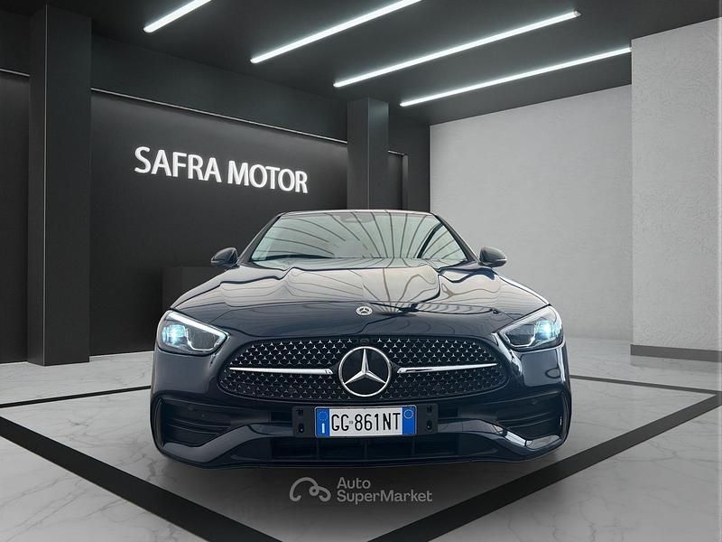 Usata Mercedes C220 Premium 200 CV (147 kW) 2022 Blu/azzurro Berlina