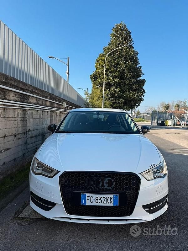 Usata Audi A3 110 CV (80 kW) 2016 Bianco Station wagon