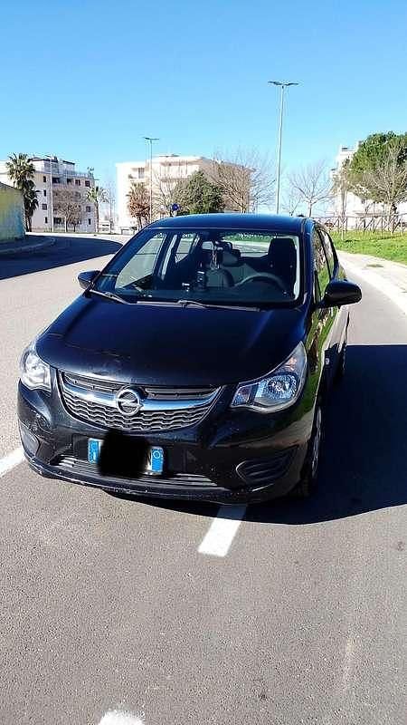 Usata Opel Karl 75 CV (55 kW) 2015 Nero Utilitaria