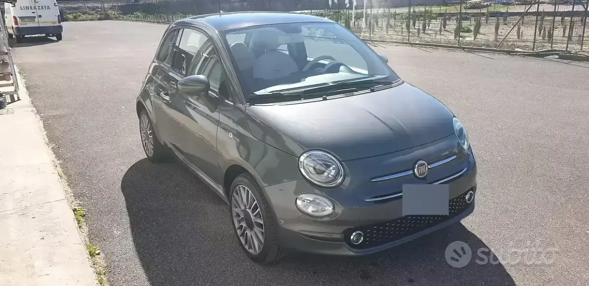 Usata Fiat 500 Lounge 69 CV (50 kW) 2020 Grigio Berlina