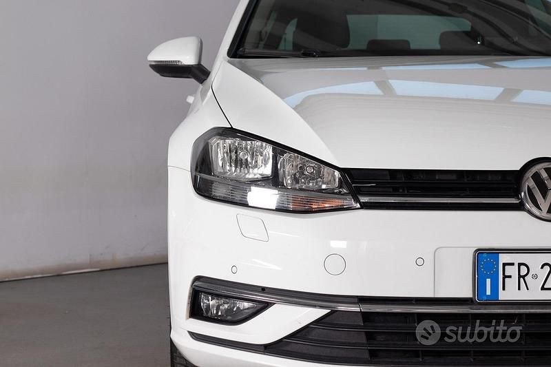Usata VW Golf VII Comfortline 150 CV (110 kW) 2017 Bianco Berlina