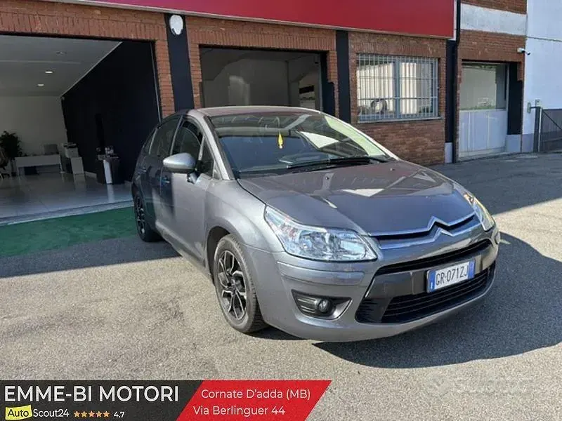 Usata Citroën C4 VTR Sport 109 CV (80 kW) 2010 Grigio Berlina