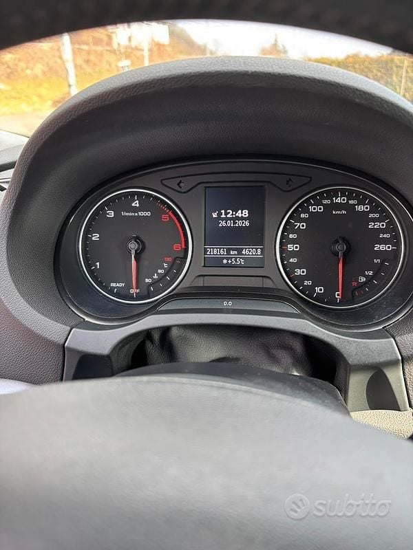 Usata Audi A3 S-Line 101 CV (74 kW) 2015 Nero Berlina