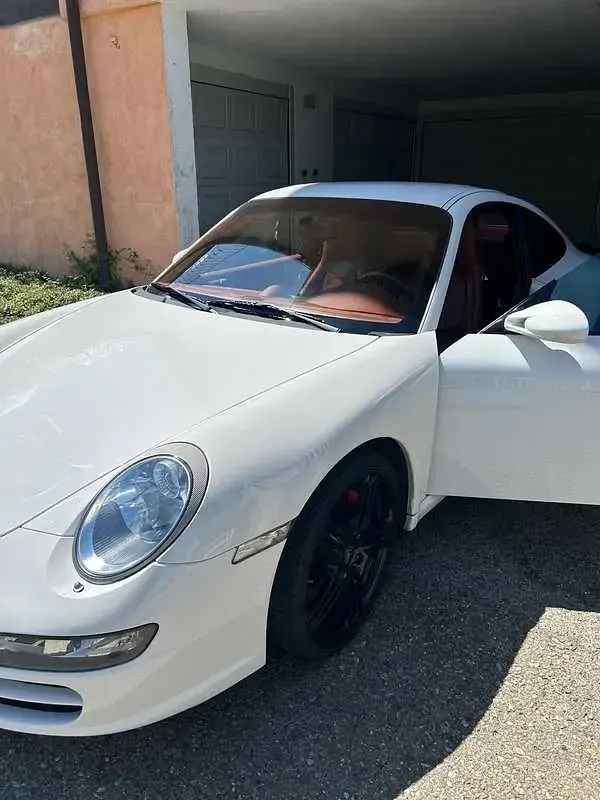Usata Porsche 997 355 CV (261 kW) 2007 Bianco Coupé