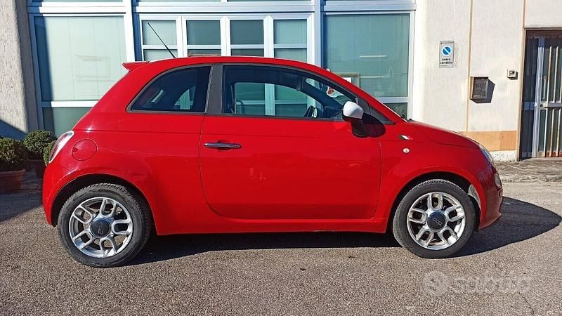 Usata Fiat 500 69 CV (50 kW) 2010 Rosso Berlina