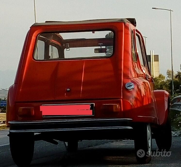Usata Citroën Dyane 1970 Rosso Utilitaria