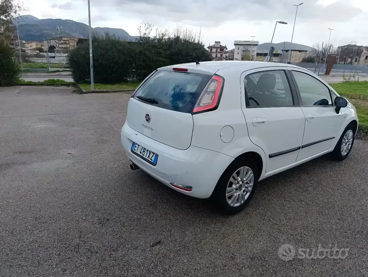 Usata Fiat Punto 75 CV (55 kW) 2014 Bianco Utilitaria