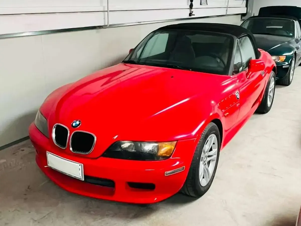 Usata BMW Z3 116 CV (85 kW) 1997 Rosso Cabrio
