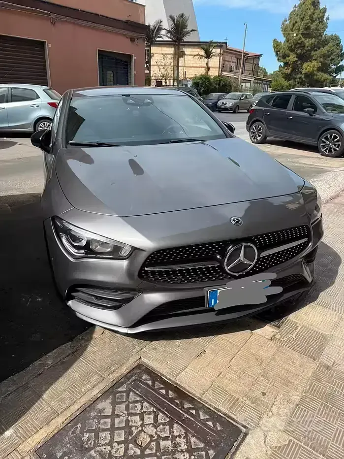 Usata Mercedes CLA180 2019 Grigio Berlina