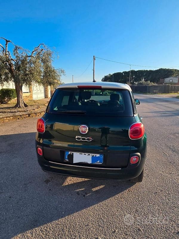 Usata Fiat 500L 80 CV (58 kW) 2014 Verde Monovolume