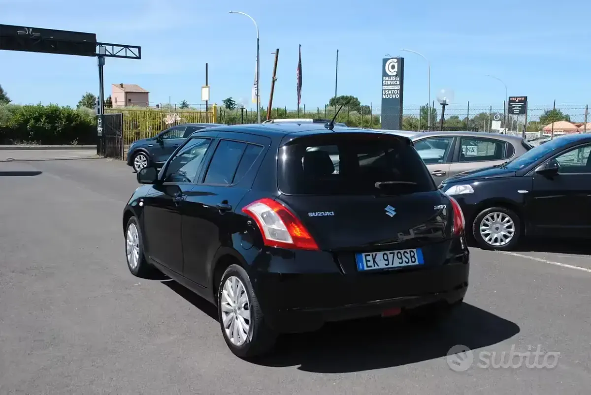 Usata Suzuki Swift 75 CV (55 kW) 2011 Nero Utilitaria