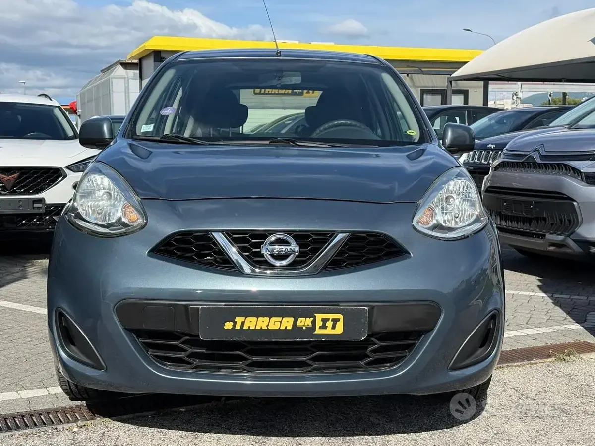 Usata Nissan Micra Acenta 80 CV (58 kW) 2015 Grigio Utilitaria