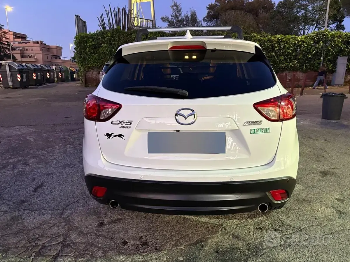 Usata Mazda CX-5 Exceed 150 CV (110 kW) 2014 Bianco SUV