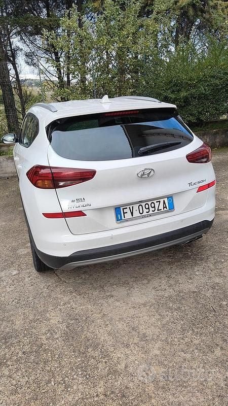 Usata Hyundai Tucson 116 CV (85 kW) 2019 Bianco SUV