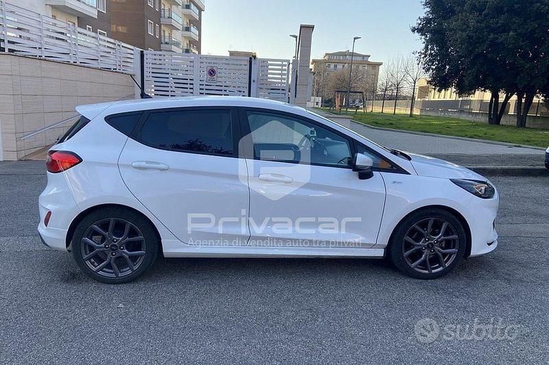 Usata Ford Fiesta ST-Line 125 CV (91 kW) 2024 Bianco Utilitaria