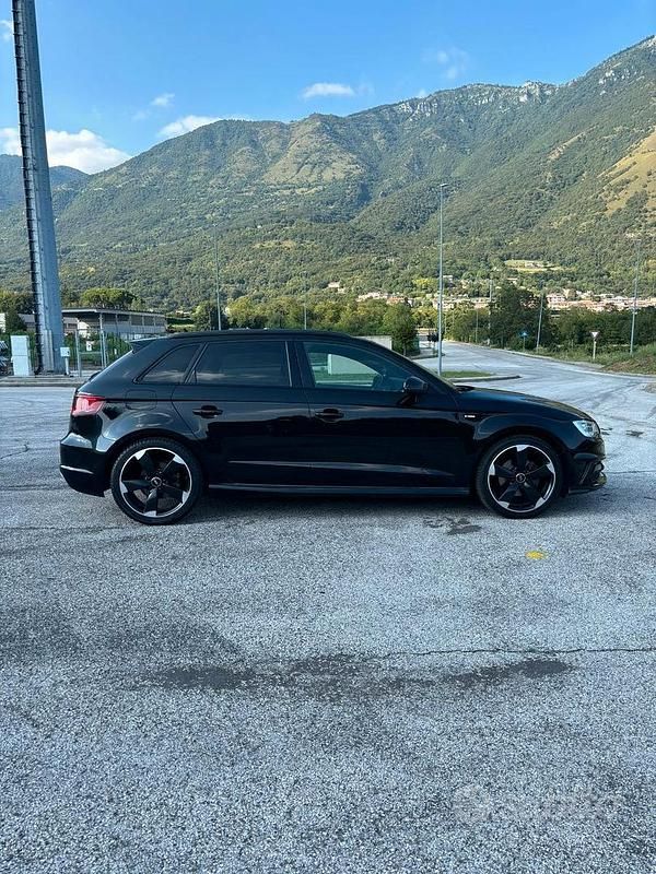 Usata Audi A3 Sport 150 CV (110 kW) 2016 Nero Berlina