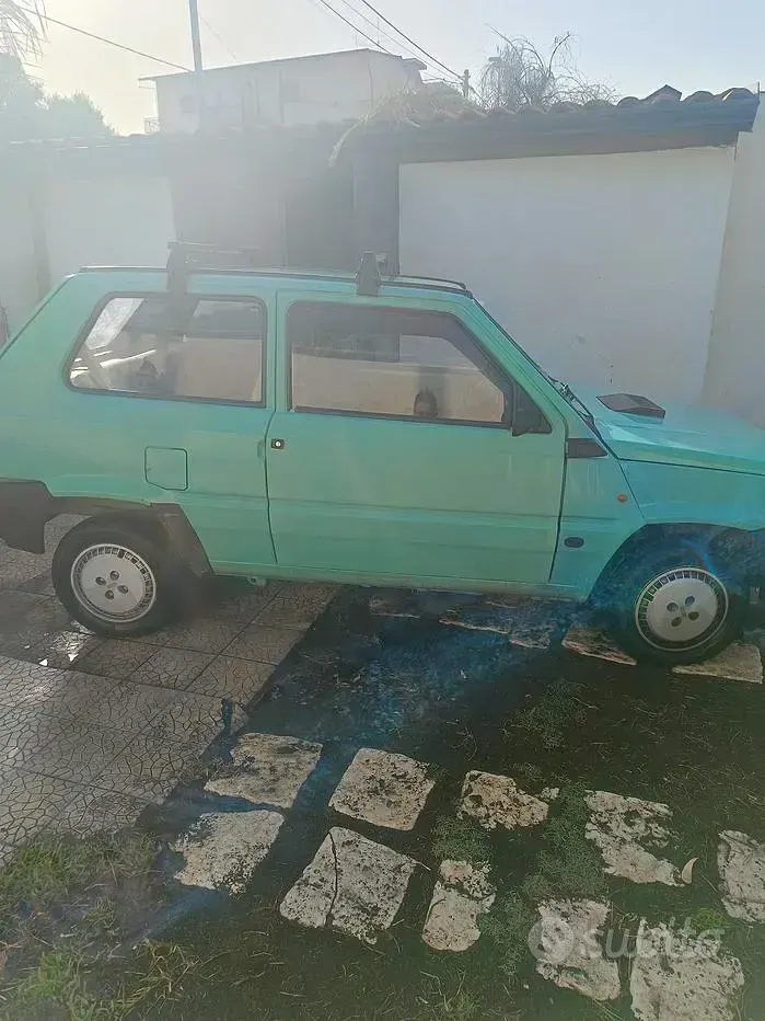 Usata Fiat Panda 54 CV (39 kW) 2001 Verde Berlina