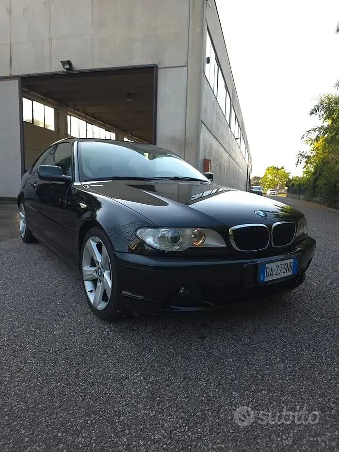 Usata BMW 320 150 CV (110 kW) 2006 Nero Coupé