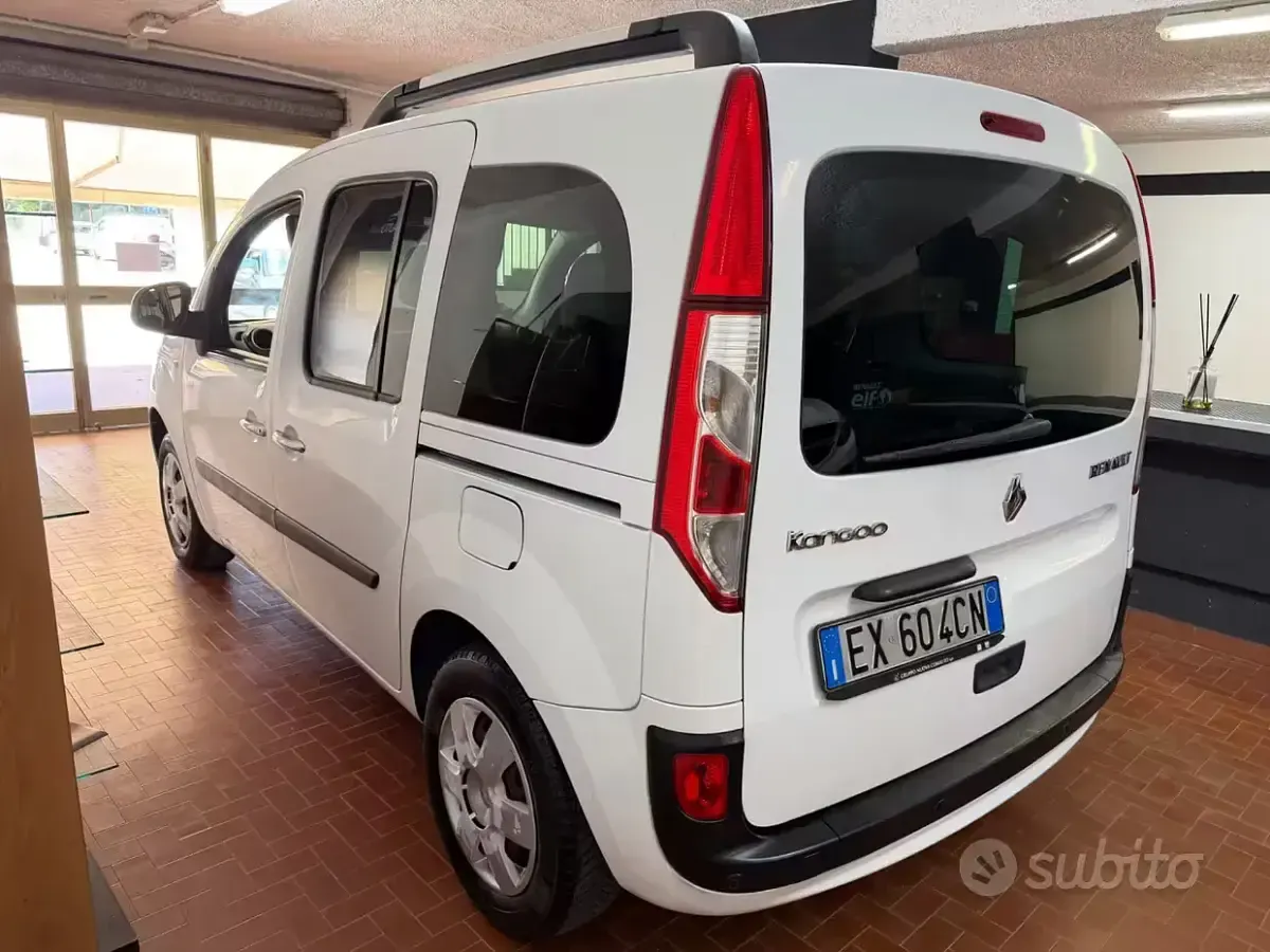 Usata Renault Kangoo 90 CV (66 kW) 2014 Bianco Monovolume