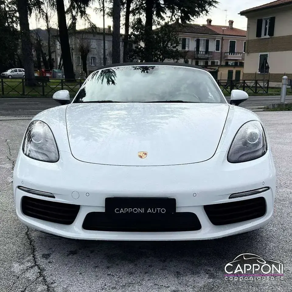 Usata Porsche 718 299 CV (219 kW) 2019 Bianco Cabrio