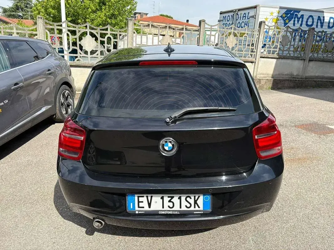 Usata BMW 116 116 CV (85 kW) 2014 Nero Utilitaria