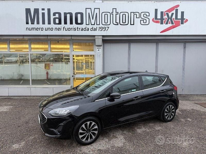 Usata Ford Fiesta Titanium 75 CV (55 kW) 2023 Nero Berlina