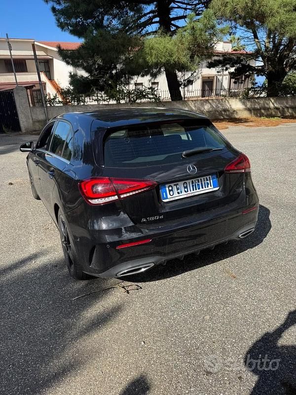 Usata Mercedes A180 2018 Nero Berlina