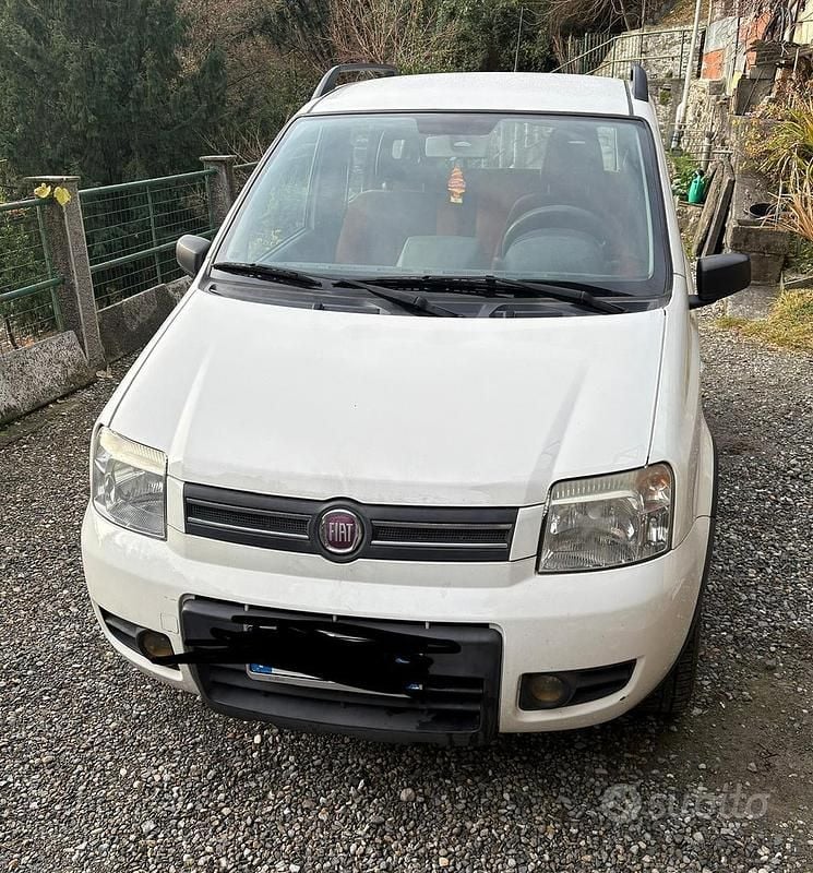 Usata Fiat Panda 4x4 60 CV (44 kW) 2008 Bianco Utilitaria