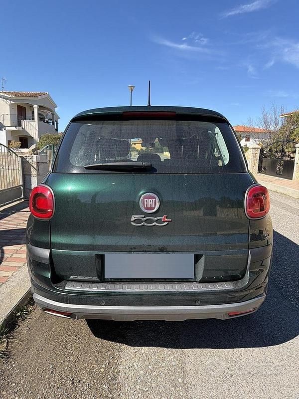 Usata Fiat 500L Cross 95 CV (69 kW) 2019 Verde Monovolume