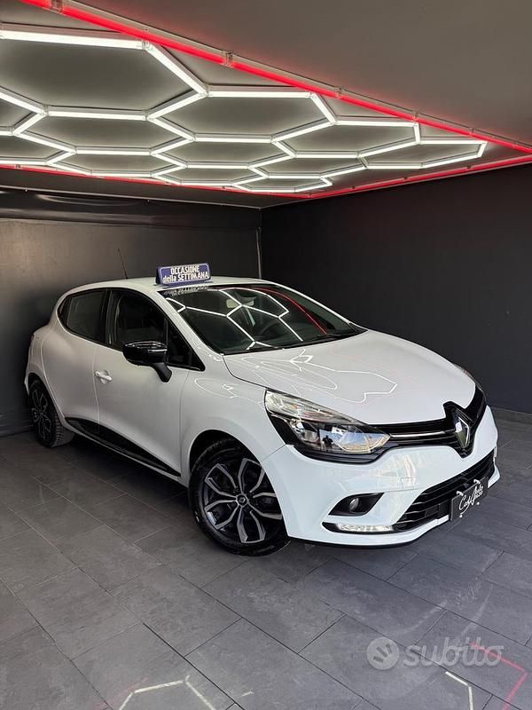 Usata Renault Clio IV 90 CV (66 kW) 2017 Bianco Berlina