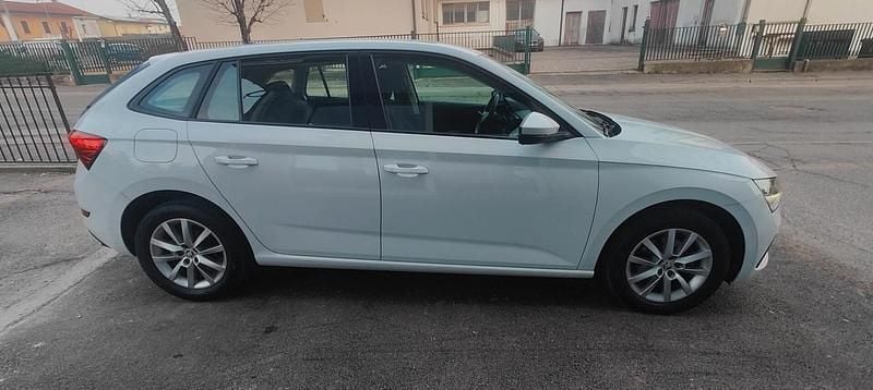 Usata Skoda Scala Ambition 115 CV (84 kW) 2020 Bianco Utilitaria
