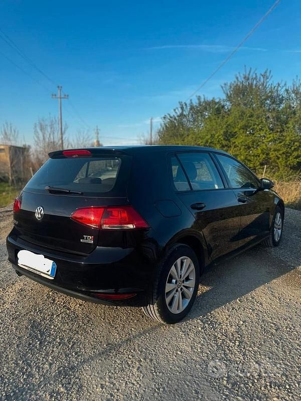 Usata VW Golf VII Comfortline 105 CV (77 kW) 2013 Nero Berlina