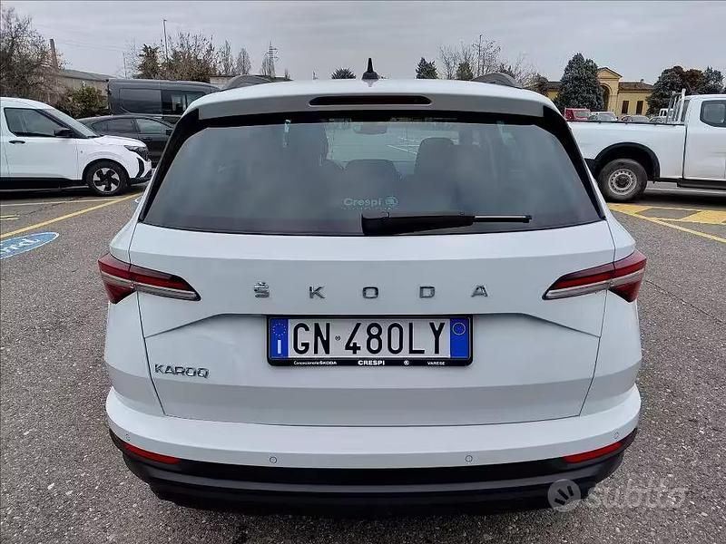 Usata Skoda Karoq Ambition 110 CV (80 kW) 2023 Bianco SUV