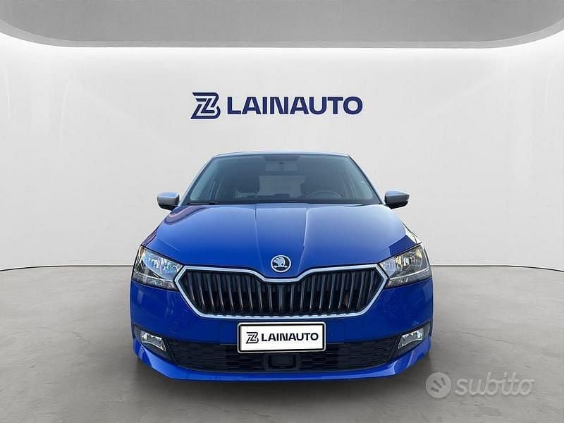 Usata Skoda Fabia Design Edition 60 CV (44 kW) 2020 Blu Berlina