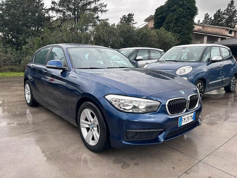 Usata BMW 116 110 CV (80 kW) 2018 Blu Utilitaria