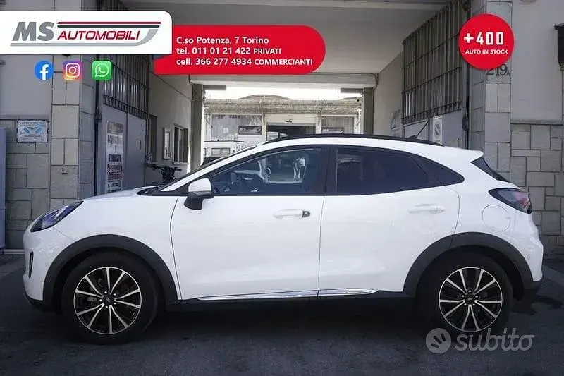 Usata Ford Puma ST-Line 125 CV (91 kW) 2020 Bianco SUV